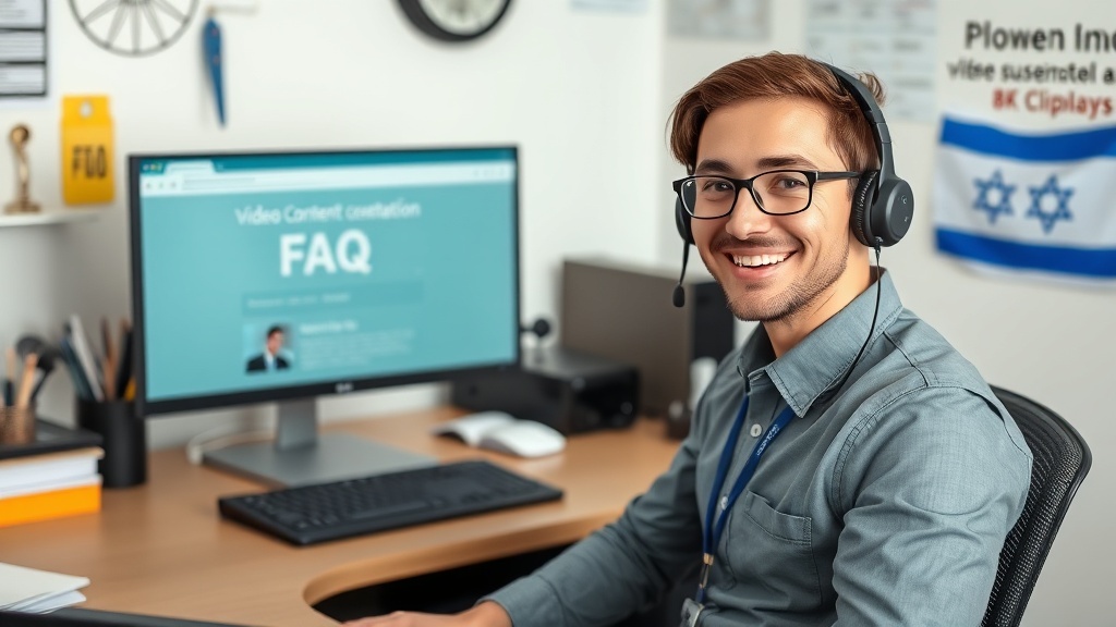 שאלות נפוצות על יצירת תוכן וידאו לעסקים
